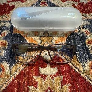 Nike Eyeglasses Tortoise Frames No Prescription Unisex